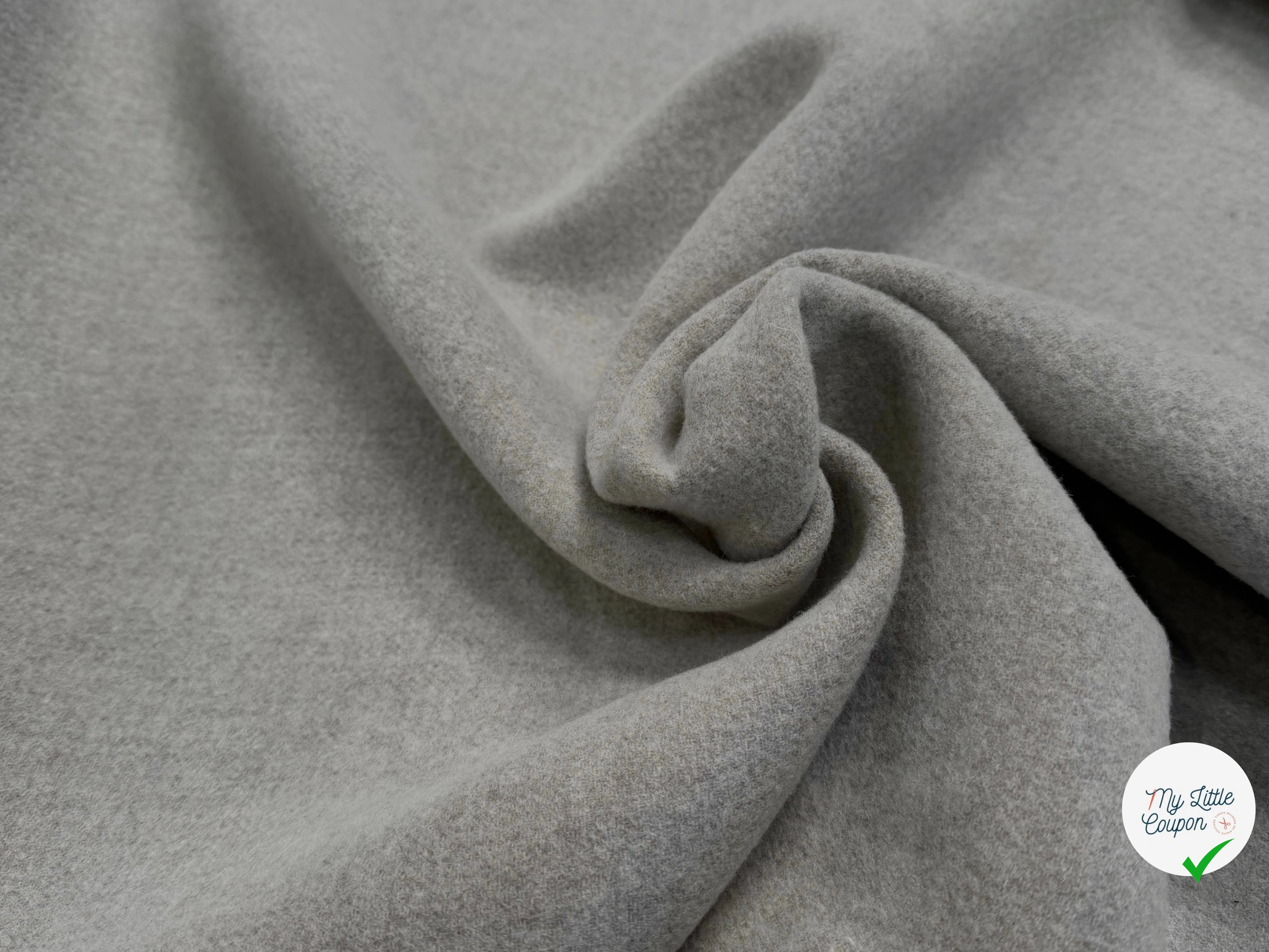 LAINAGE MANTEAU LOURD DOUX GRIS - My Little Coupon