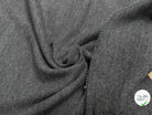 LAINAGE MANTEAU LOURD STRIÉ ANTHRACITE - My Little Coupon