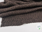LAINAGE MANTEAU NUAGES MARRON FAÇON TRICOT - My Little Coupon - tissu - coudre