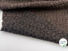 LAINAGE MANTEAU NUAGES MARRON FAÇON TRICOT - My Little Coupon - tissu - coudre
