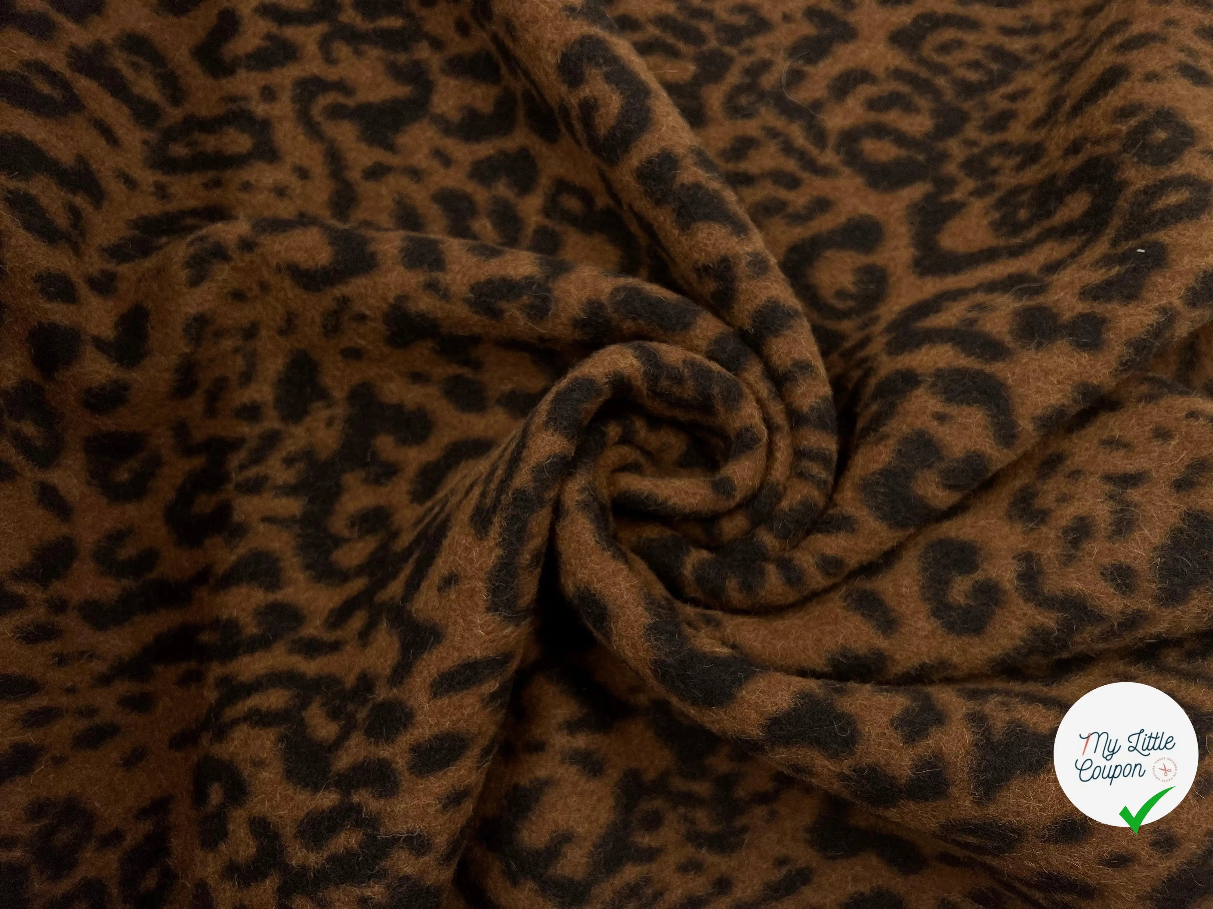 LAINAGE MANTEAU PANTHÈRE - My Little Coupon - tissu - coudre