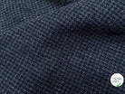 LAINAGE MANTEAU PETIT CARREAUX CHIC BLEU 100% LAINE 145CM - My Little Coupon
