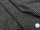 LAINAGE MANTEAU PIED DE COQ GRIS À CARREAUX 100% LAINE - My Little Coupon
