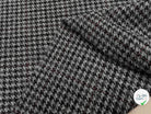 LAINAGE MANTEAU PIED DE COQ GRIS À CARREAUX 100% LAINE - My Little Coupon