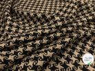 LAINAGE MANTEAU PIED DE COQ MOUTONNÉ - My Little Coupon - tissu - coudre