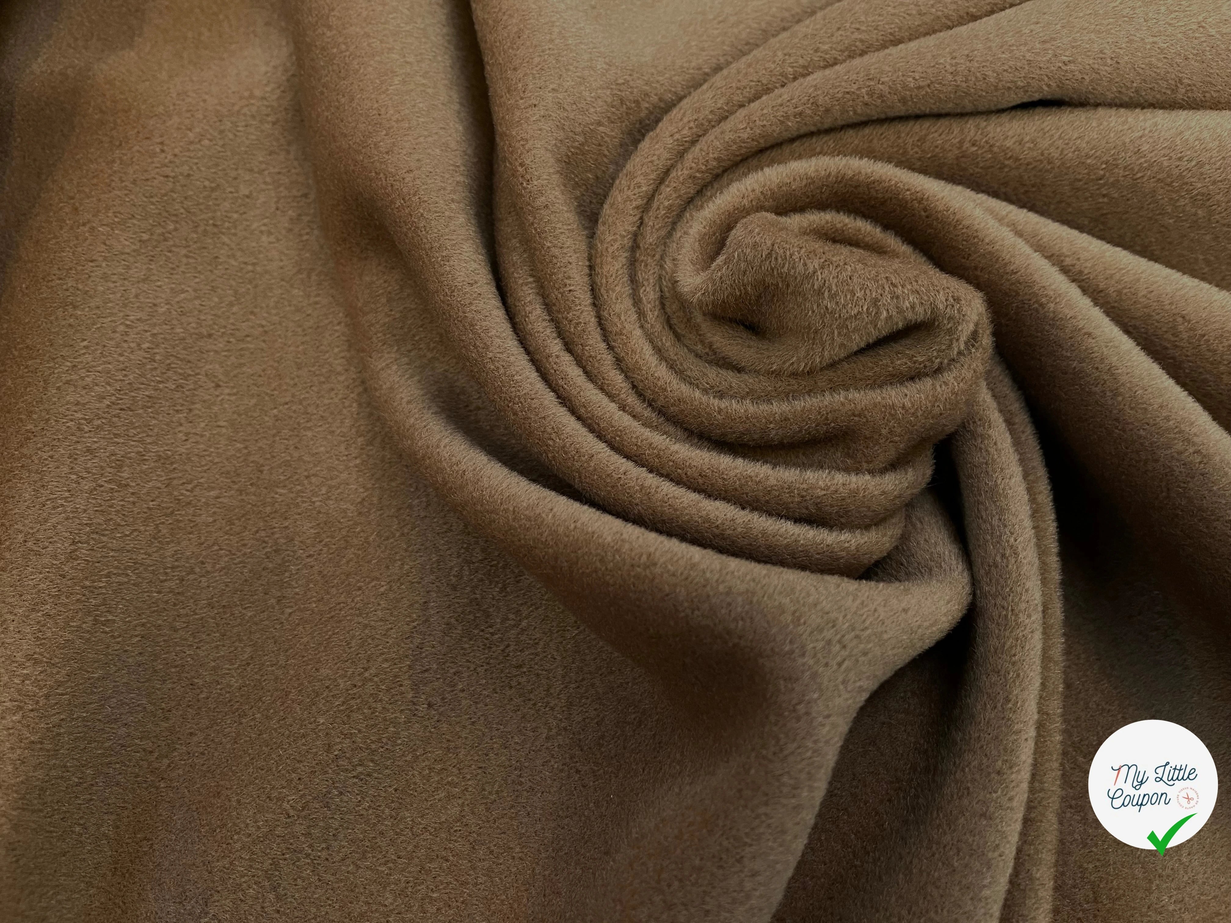 LAINAGE MANTEAU SANTOS 40% ALPAGA MARRON - My Little Coupon