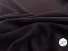 LAINAGE MANTEAU STRIE MARRON CHOCOLAT 80% LAINE RECYLCEE - My Little Coupon
