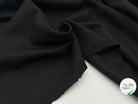 LAINAGE MANTEAU STRIÉ NOIR - My Little Coupon - tissu - coudre