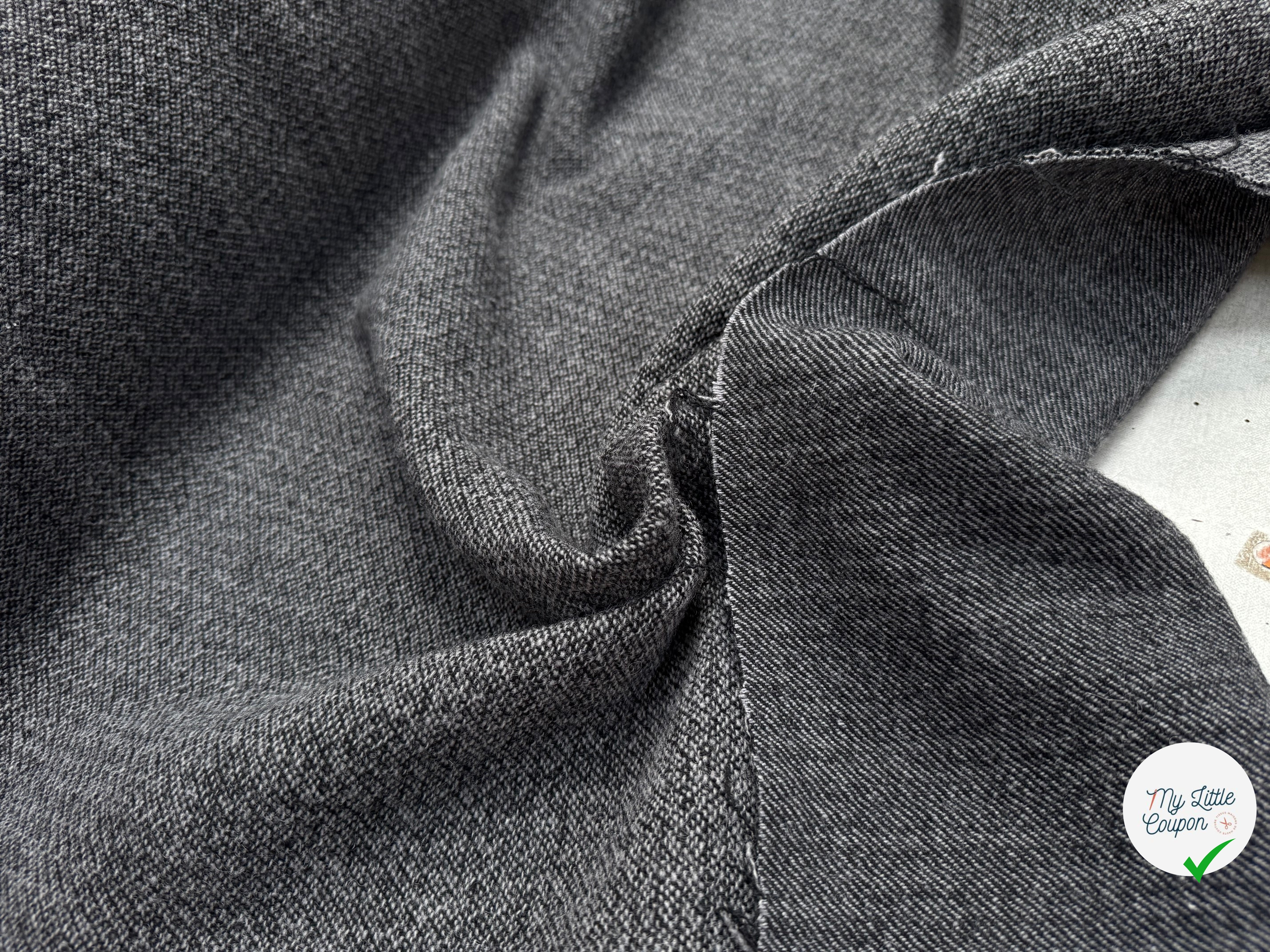 LAINAGE MANTEAU TRICOTÉ GRIS CHIC - My Little Coupon