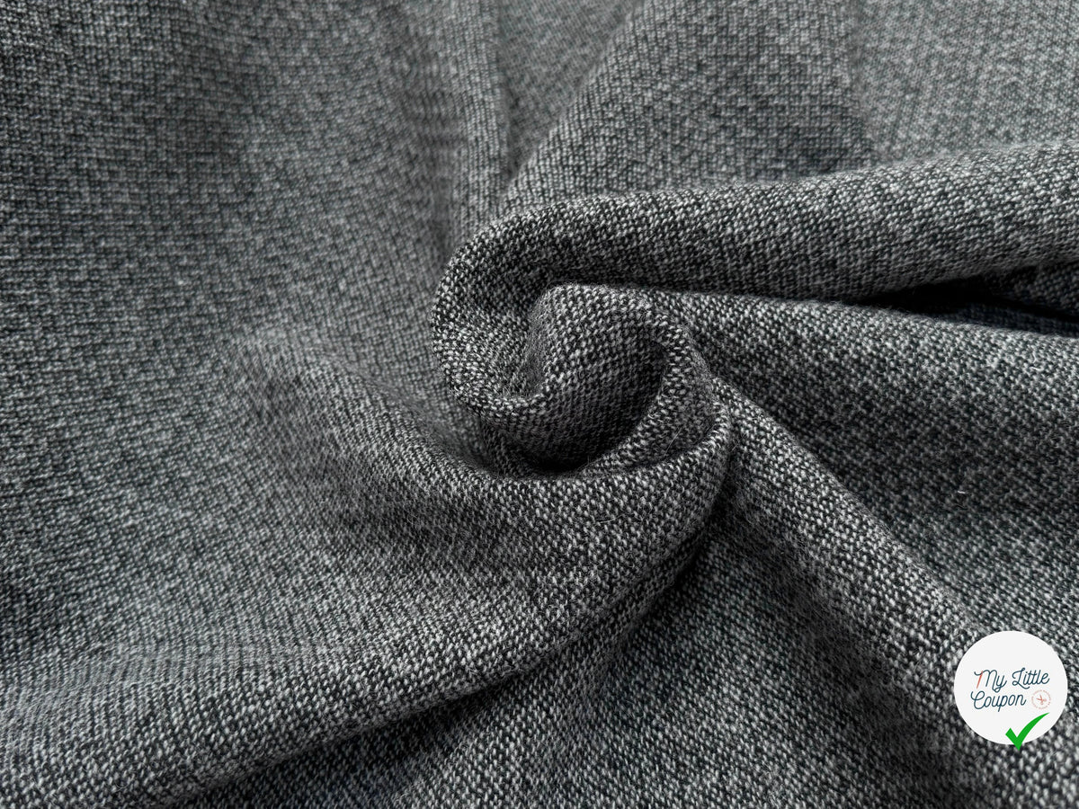 LAINAGE MANTEAU TRICOTÉ GRIS CHIC - My Little Coupon