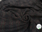 LAINAGE MANTEAU TWEED COAL AND RED MSO