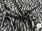 LAINAGE MANTEAU ZÉBRÉ NOIR ET GRIS - My Little Coupon