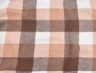LAINAGE MANTEAUX CARREAUX SAUMON ET BROWN - My Little Coupon - tissu - coudre