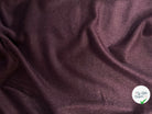 LAINAGE MOHAIR BORDEAUX ENVERS NOIR POILS COURTS - My Little Coupon