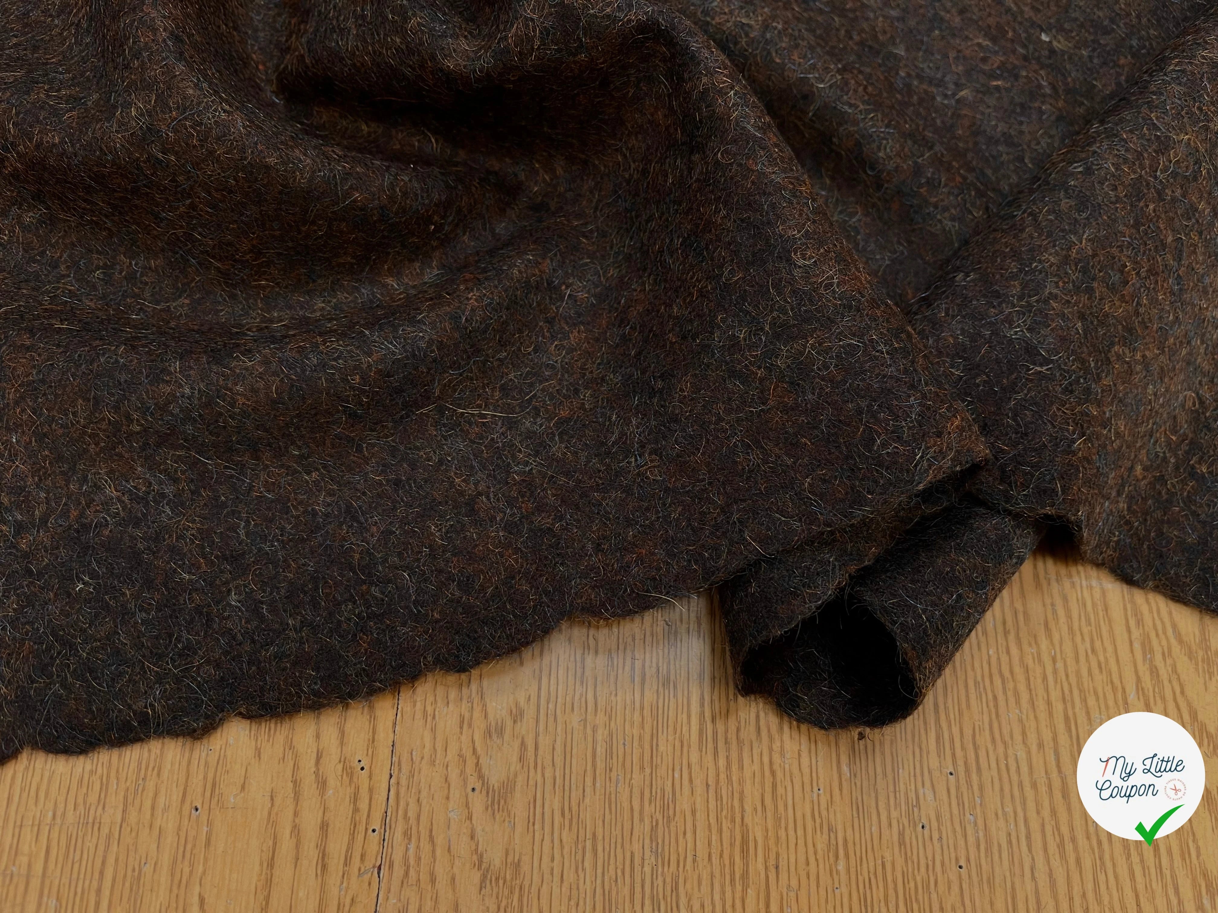 LAINAGE MOUCHETÉ MARRON - My Little Coupon