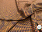 LAINAGE PIED DE POULE ORANGE BLEU - My Little Coupon