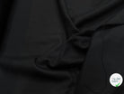 LAINAGE SERGÉ NOIR DOUX AU TOUCHER 100% LAINE - My Little Coupon