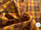 LAINAGE TARTAN 100% LAINE VIERGE - My Little Coupon