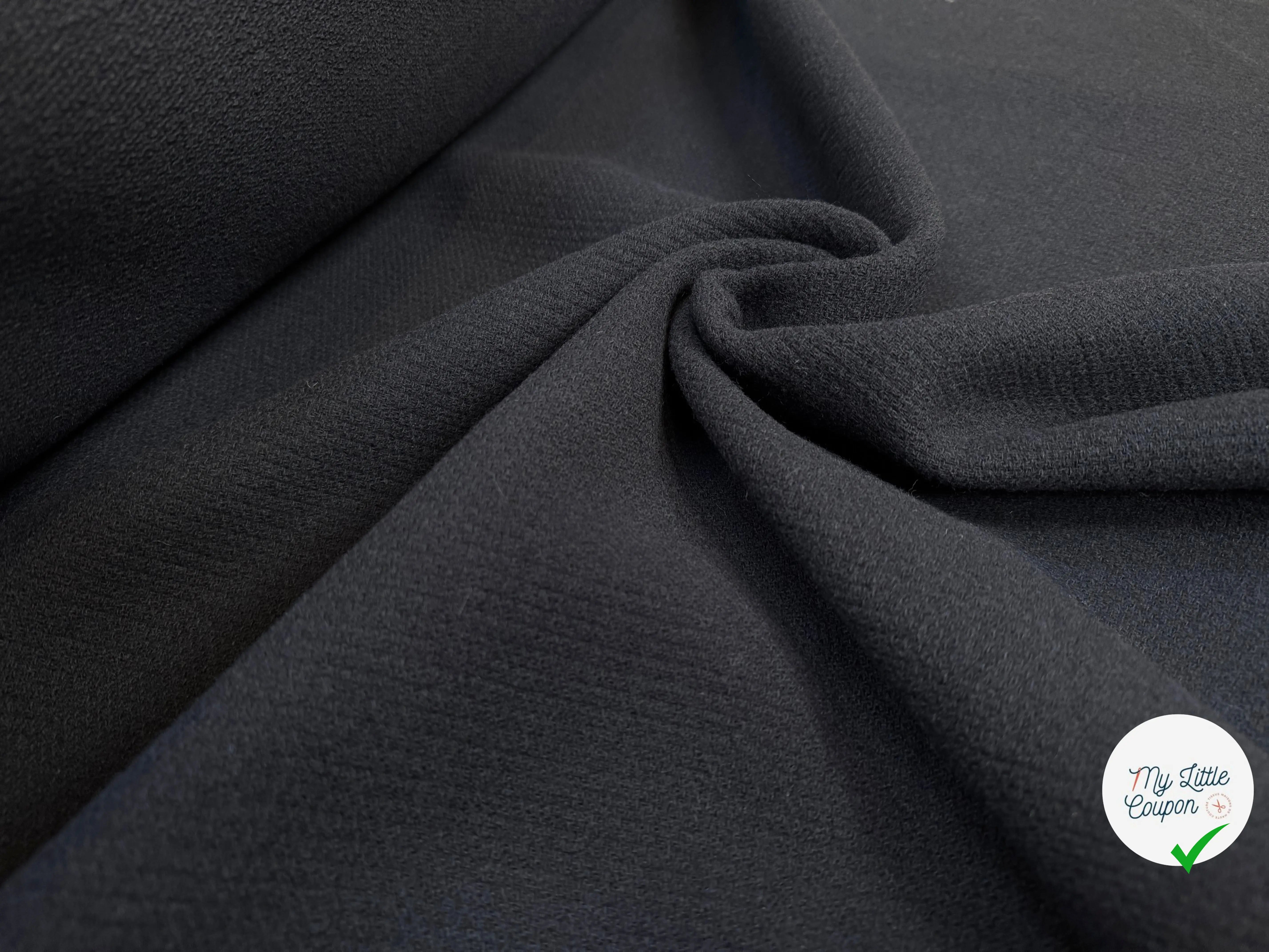 LAINANGE MANTEAU TRICOT BLEU NAVY 100% LAINE - My Little Coupon