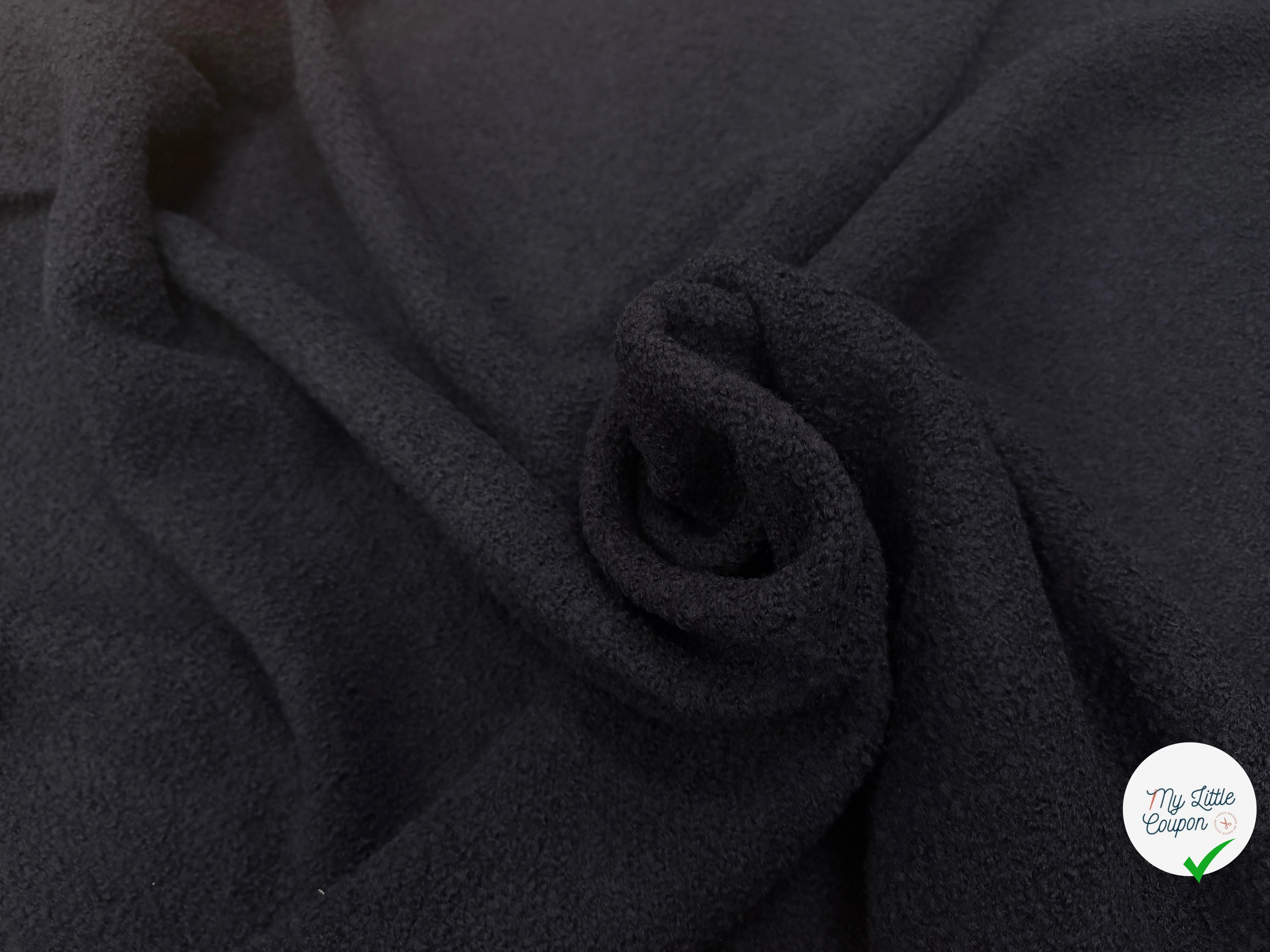 LAINE BOUCLETTE NOIR DEL PRATO - My Little Coupon