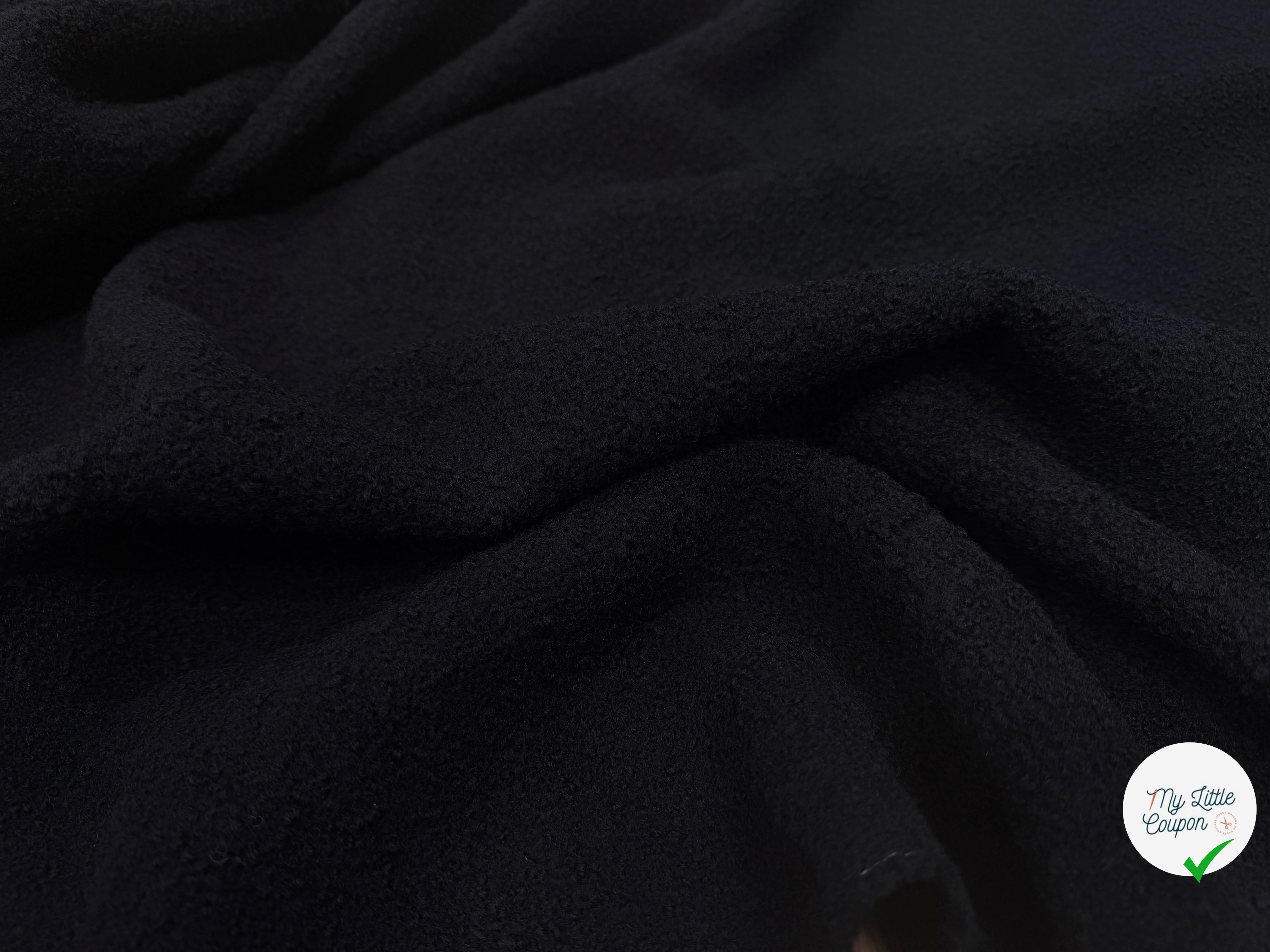 LAINE BOUCLETTE NOIR DEL PRATO - My Little Coupon