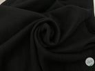 LAINE BOUILLIE NOIR BLACK - coupon de tissu de 3 mètres - My Little Coupon - tissu - coudre
