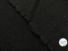 LAINE BOUILLIE NOIR QUALITÉ COUTURE 100% LAINE - My Little Coupon - tissu - coudre