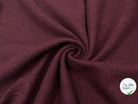 LAINE BOUILLIE PURE LAINE BORDEAUX - My Little Coupon - tissu - coudre