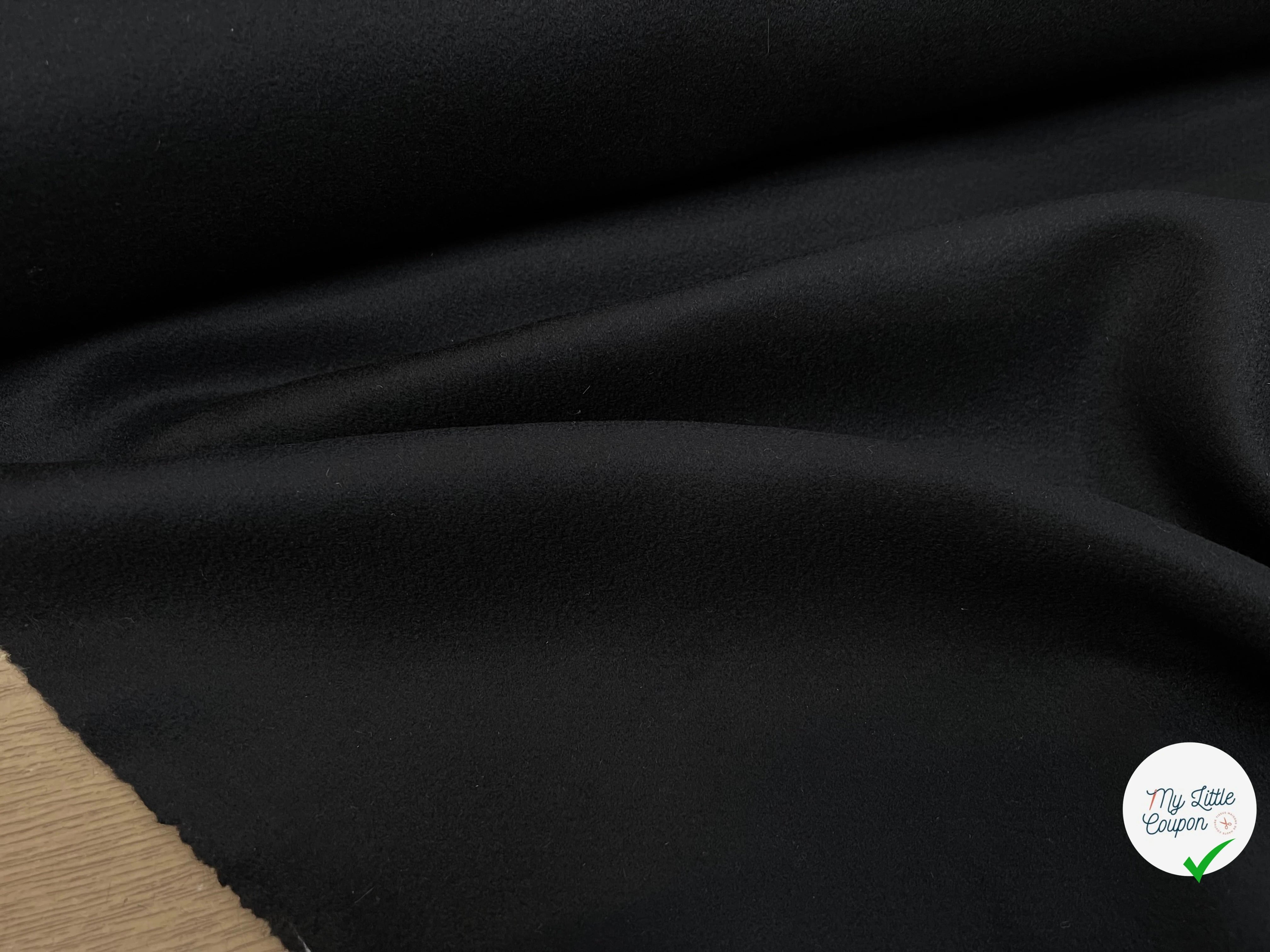 LAINE CABAN 78% LAINE NOIR 145CM - My Little Coupon