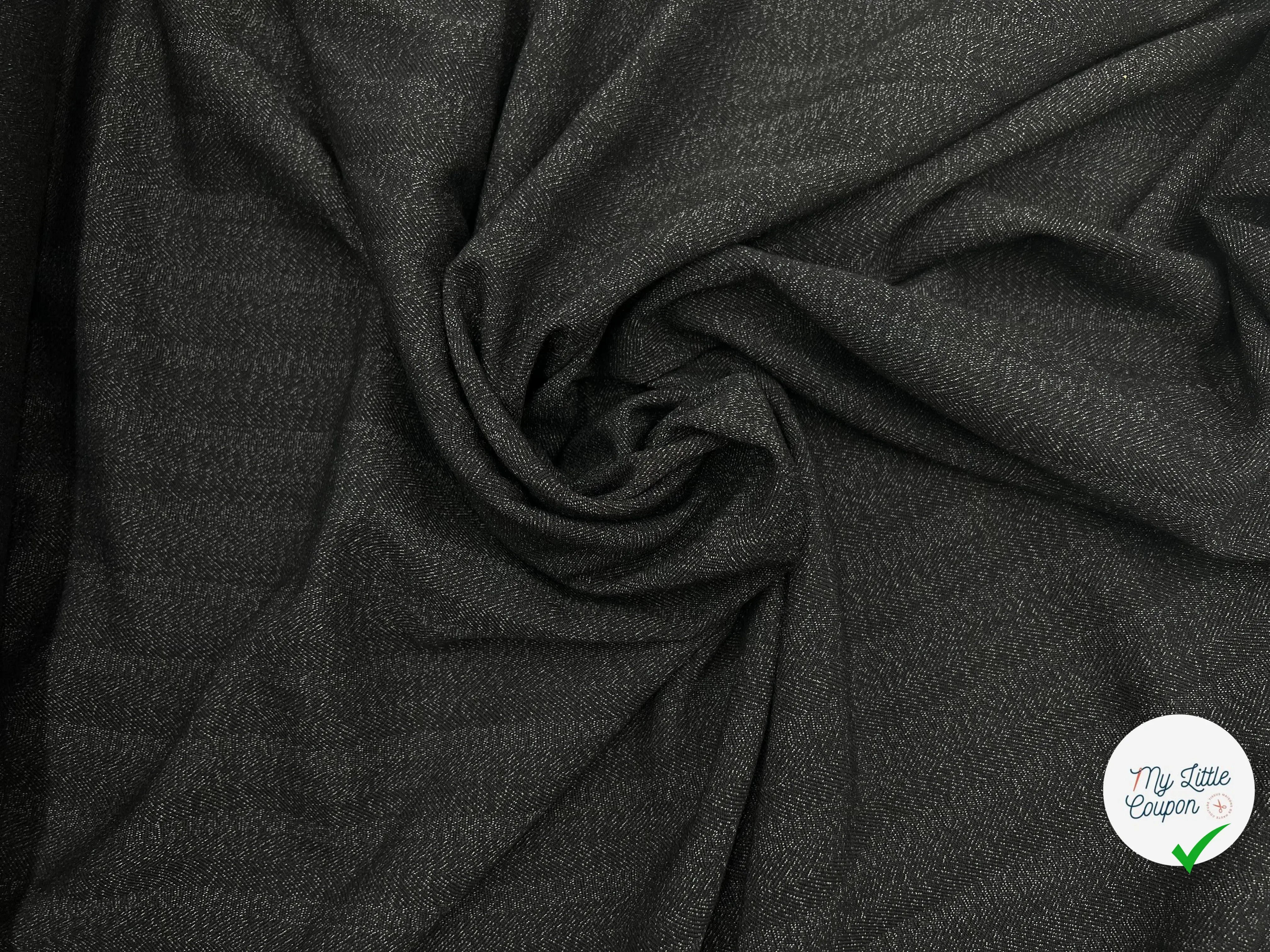 LAINE FOULÉE CHEVRON - My Little Coupon - tissu - coudre