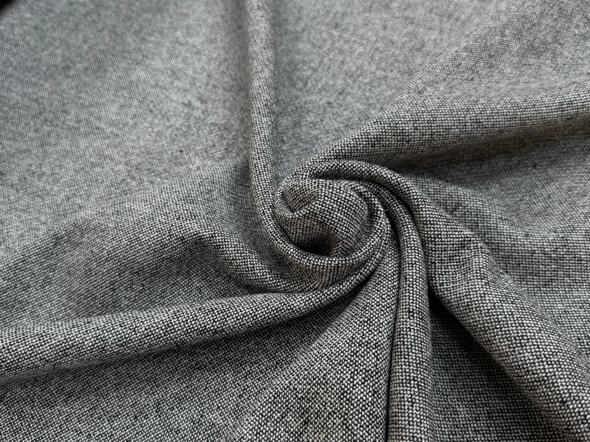 LAINE TRICOTÉE TRÈS BELLE GRIS CHINÉ - My Little Coupon
