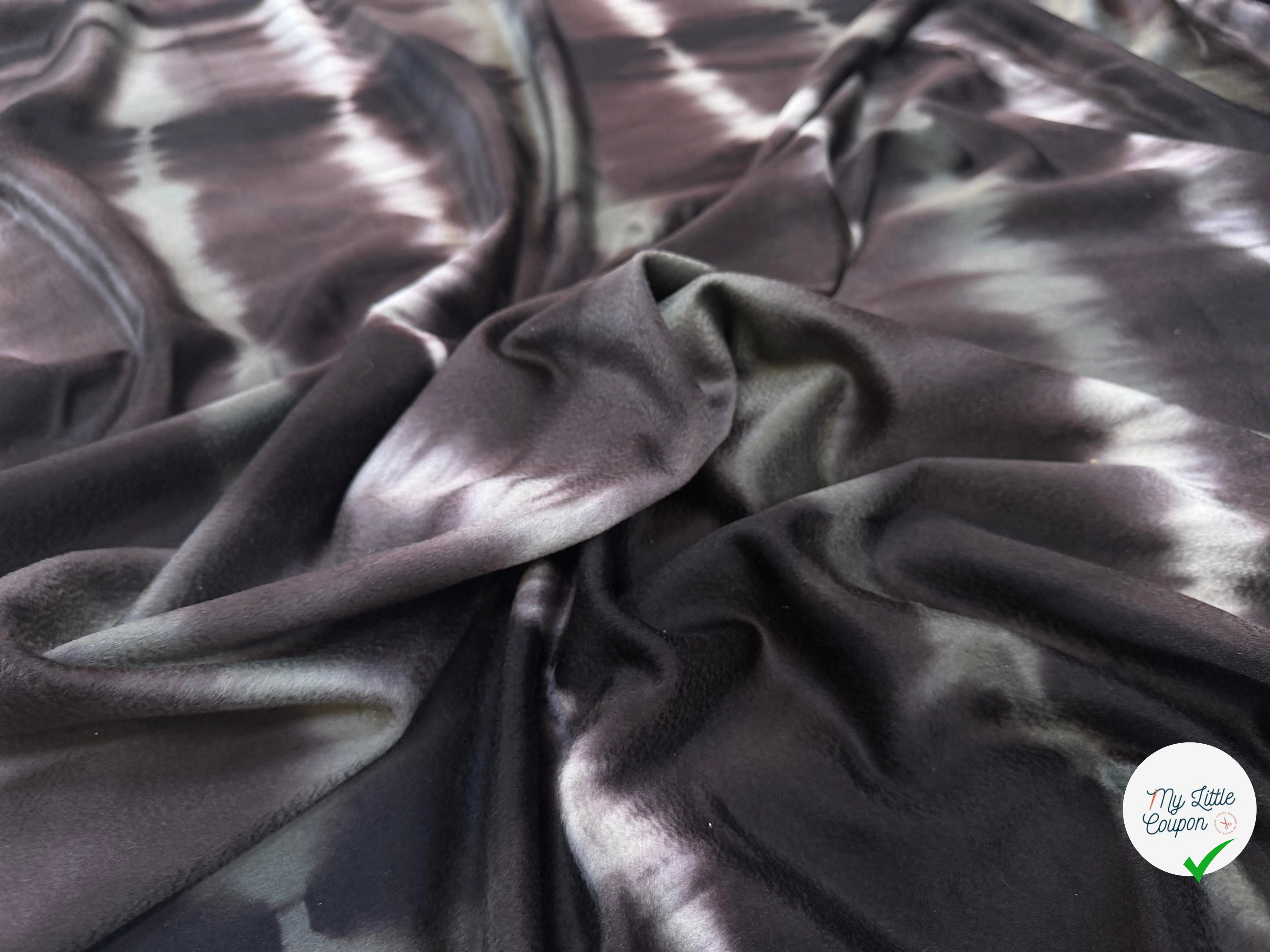 LAINE ULTRA DOUCE MOTIF RATURES ABSTRAITES - My Little Coupon