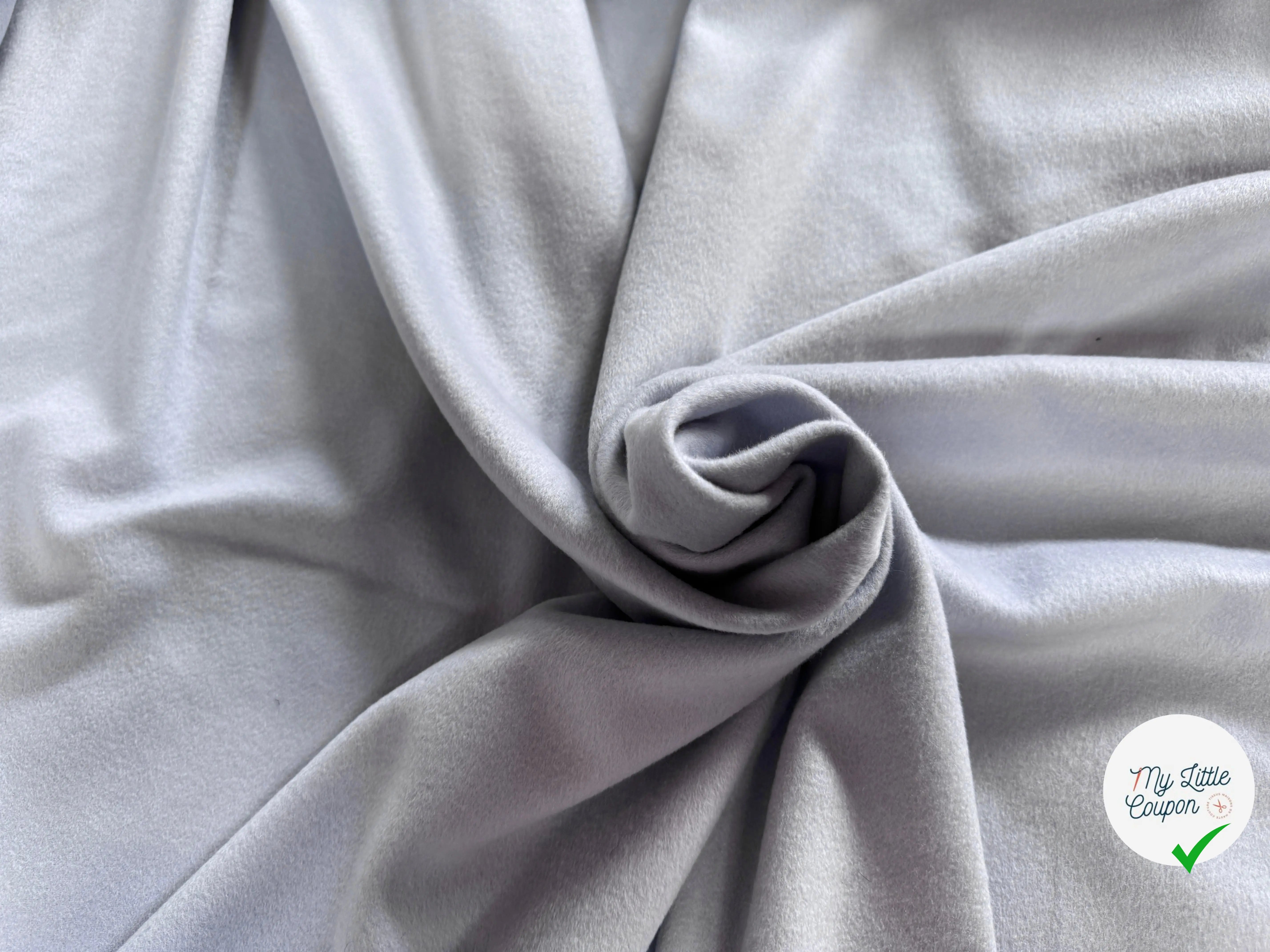 LAINE VIERGE BLEU/GRIS 15% CACHEMIRE - My Little Coupon