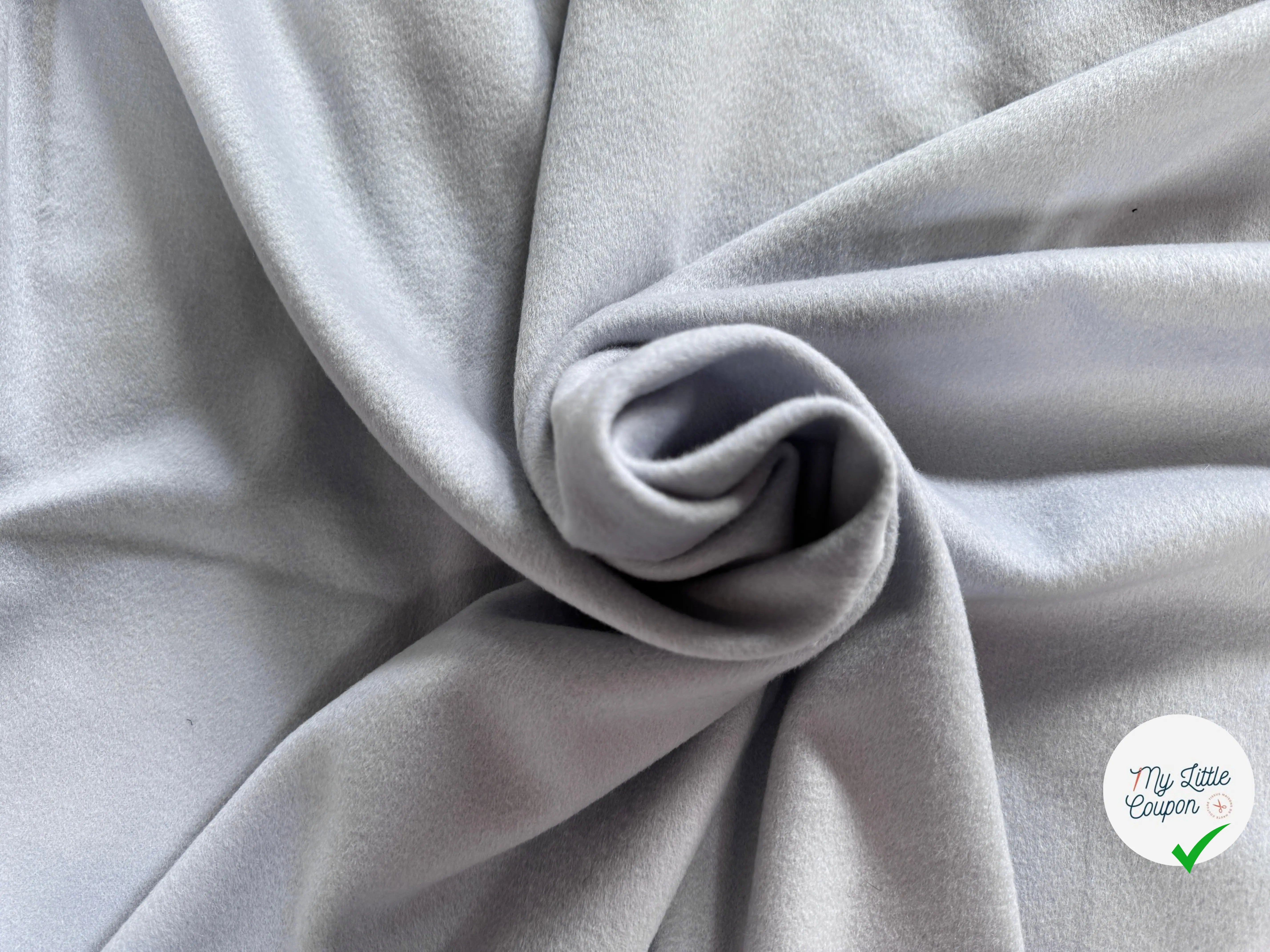 LAINE VIERGE BLEU/GRIS 15% CACHEMIRE - My Little Coupon