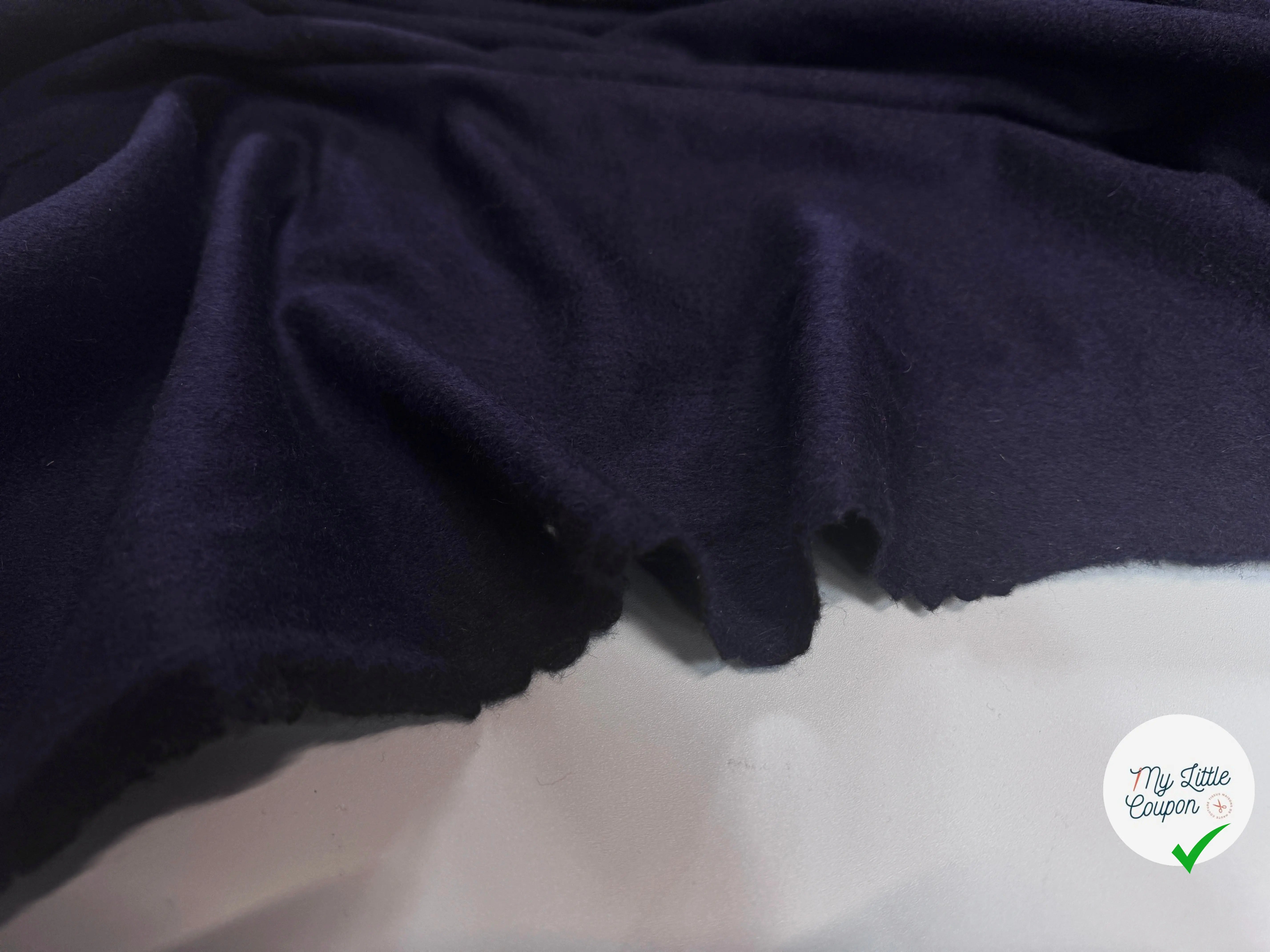 LAINE VIERGE BLEU NUIT 15% CACHEMIRE - My Little Coupon