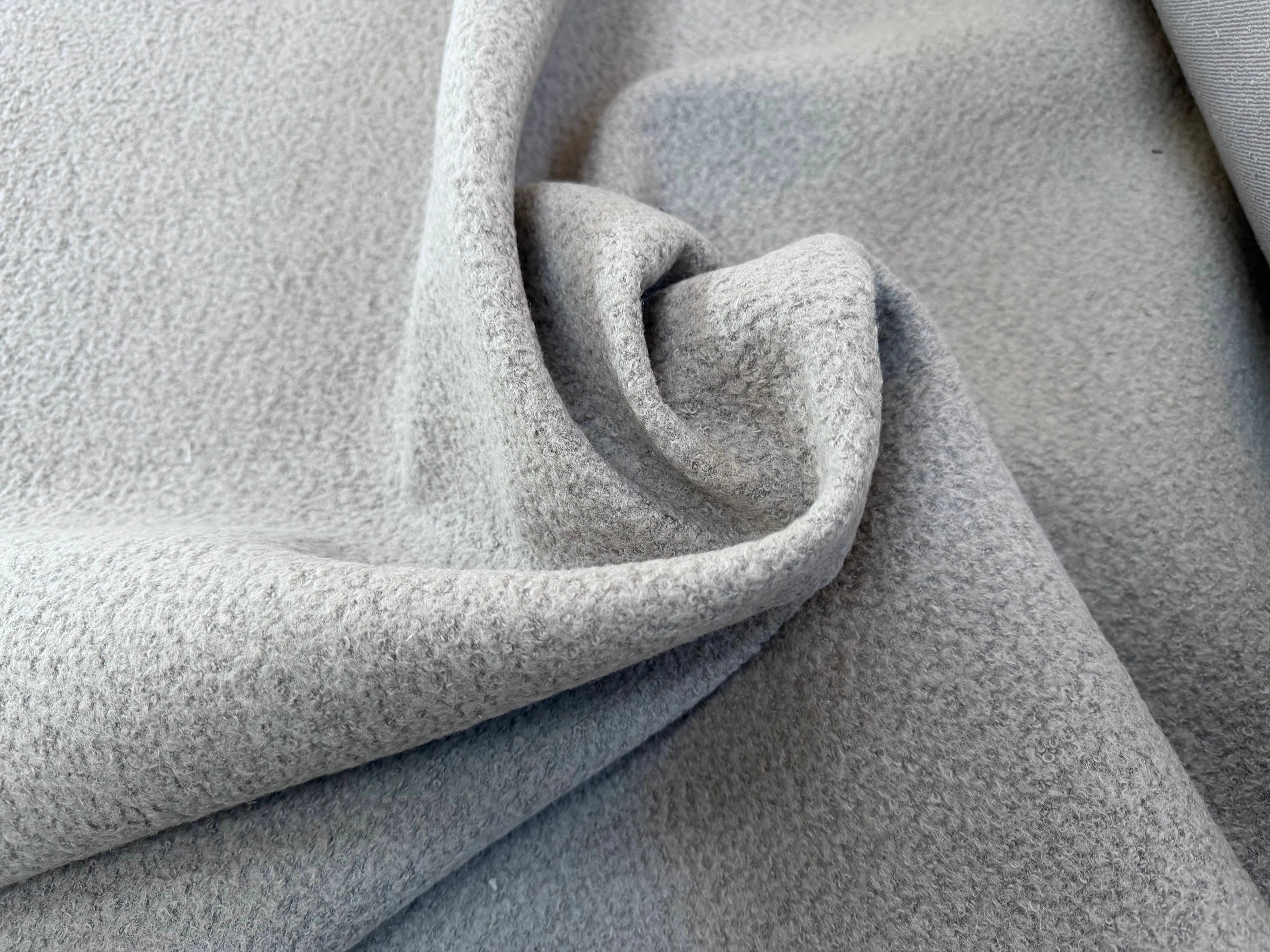 LAINE VIERGE ET BABY LAMA EFFET BOUCLE ARGILE - My Little Coupon