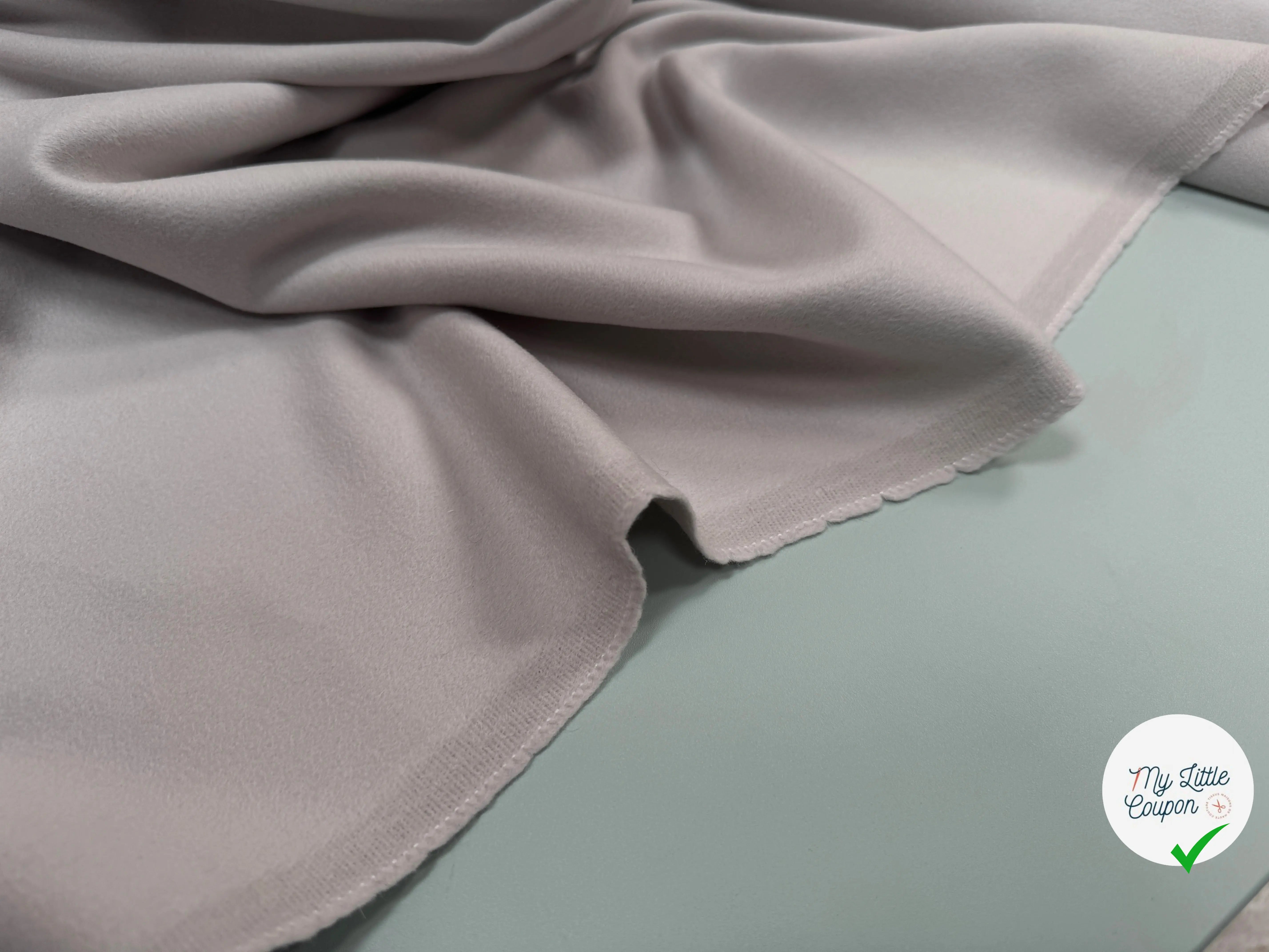 LAINE VIERGE GRIS CLAIR 15% CACHEMIRE - My Little Coupon