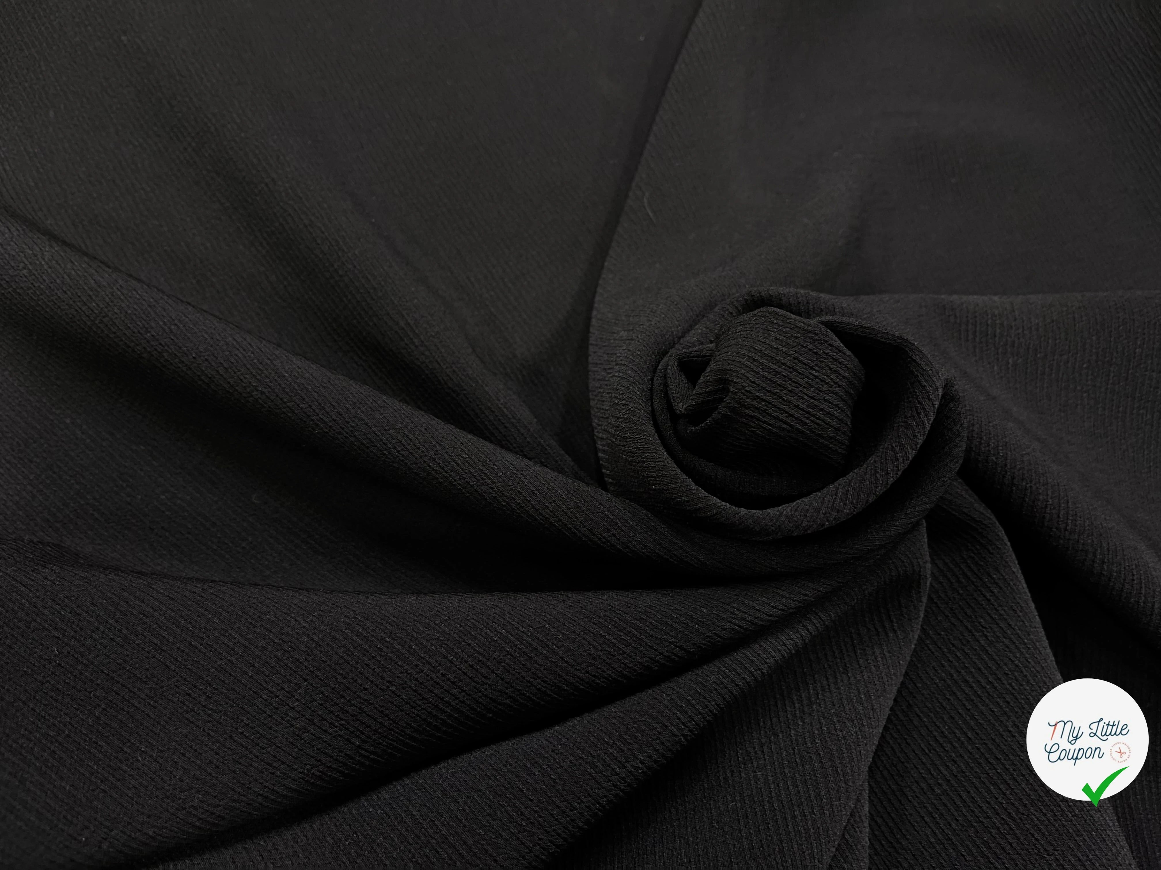 LANSING CREPE BLACK STRETCH - My Little Coupon
