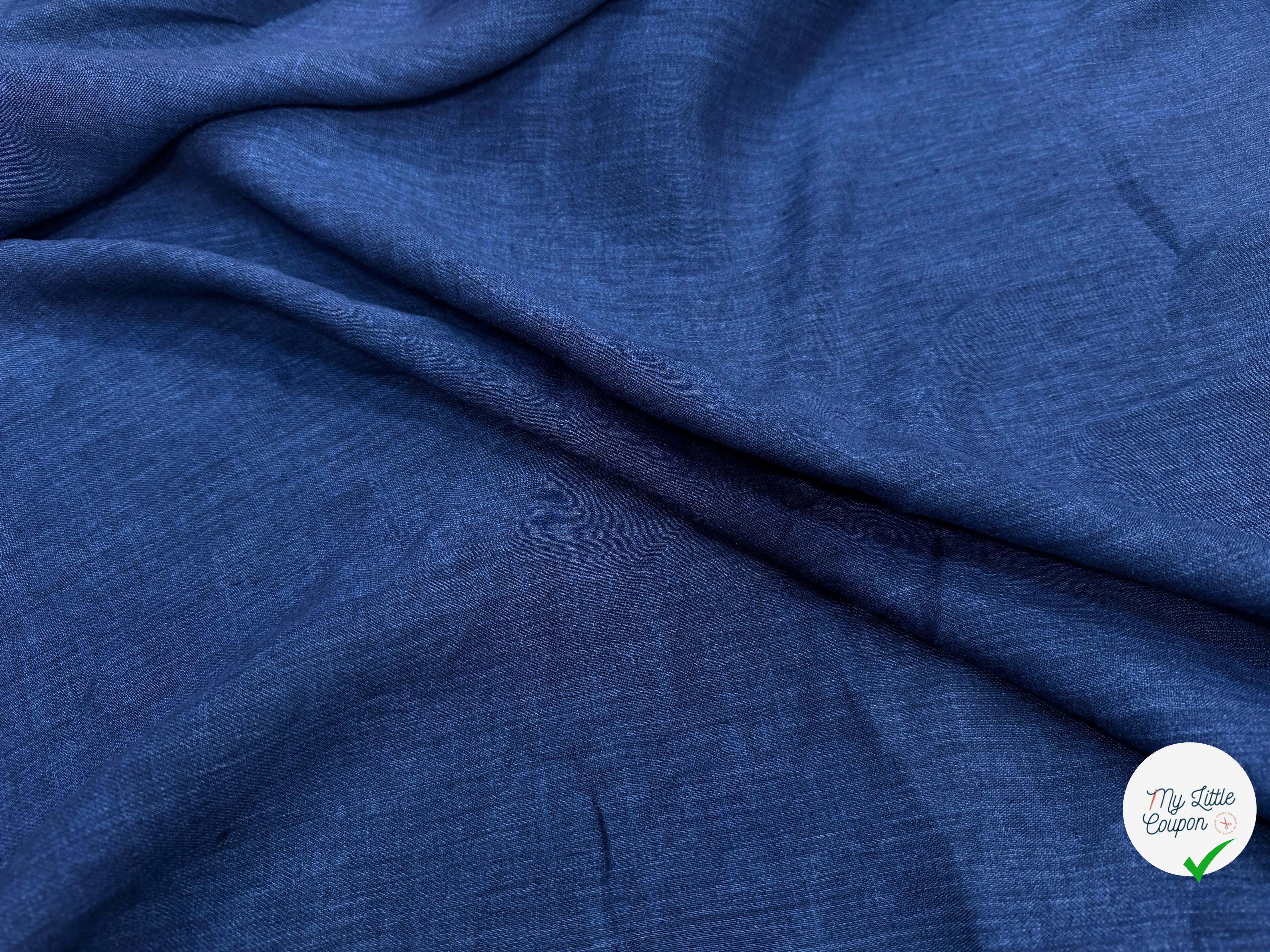 LIN CHINÉ COLORIS BLEU DENIM - My Little Coupon