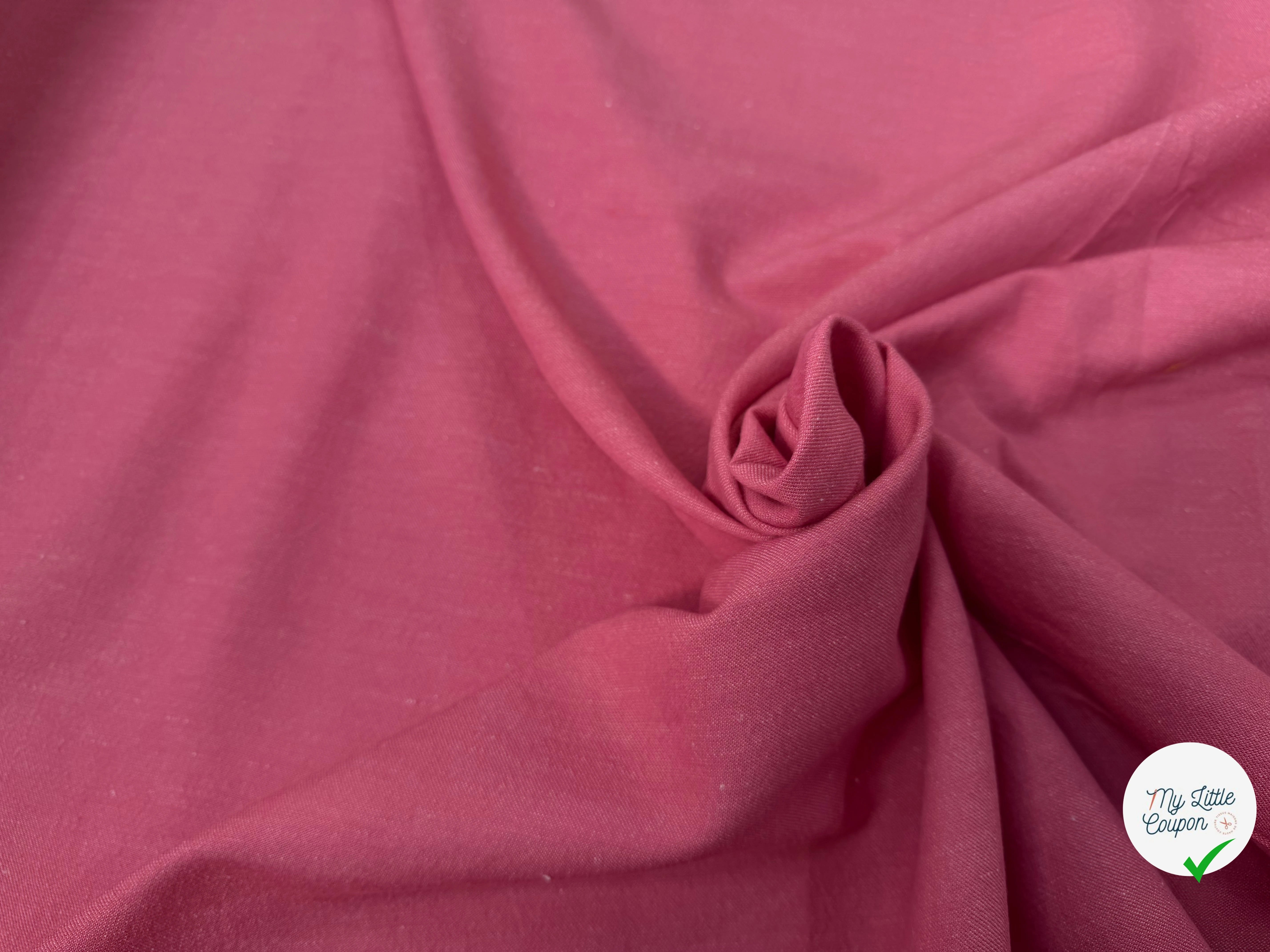 LIN COTON ROSE TWILL ESPRIT DENIM - My Little Coupon