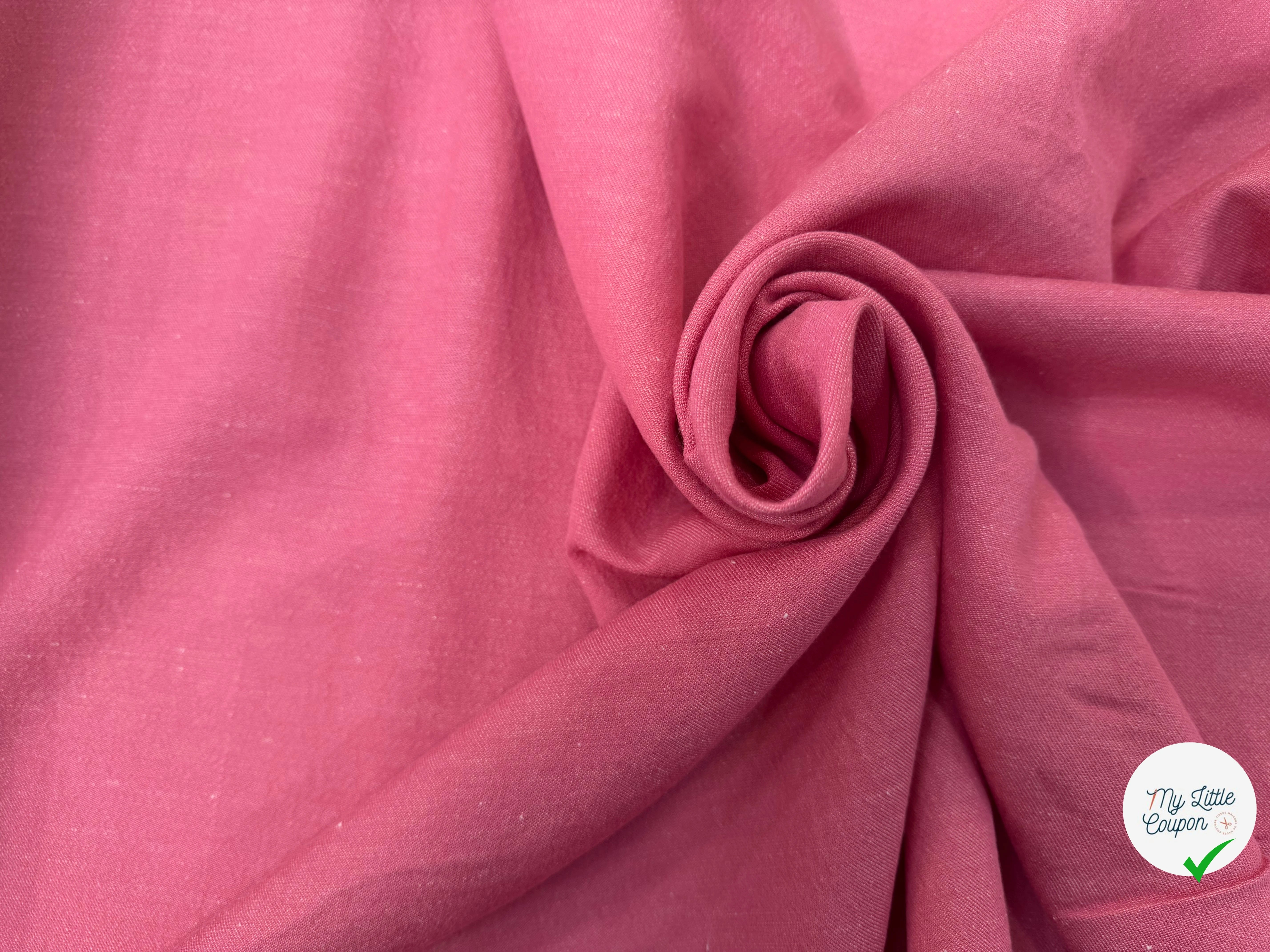 LIN COTON ROSE TWILL ESPRIT DENIM - My Little Coupon