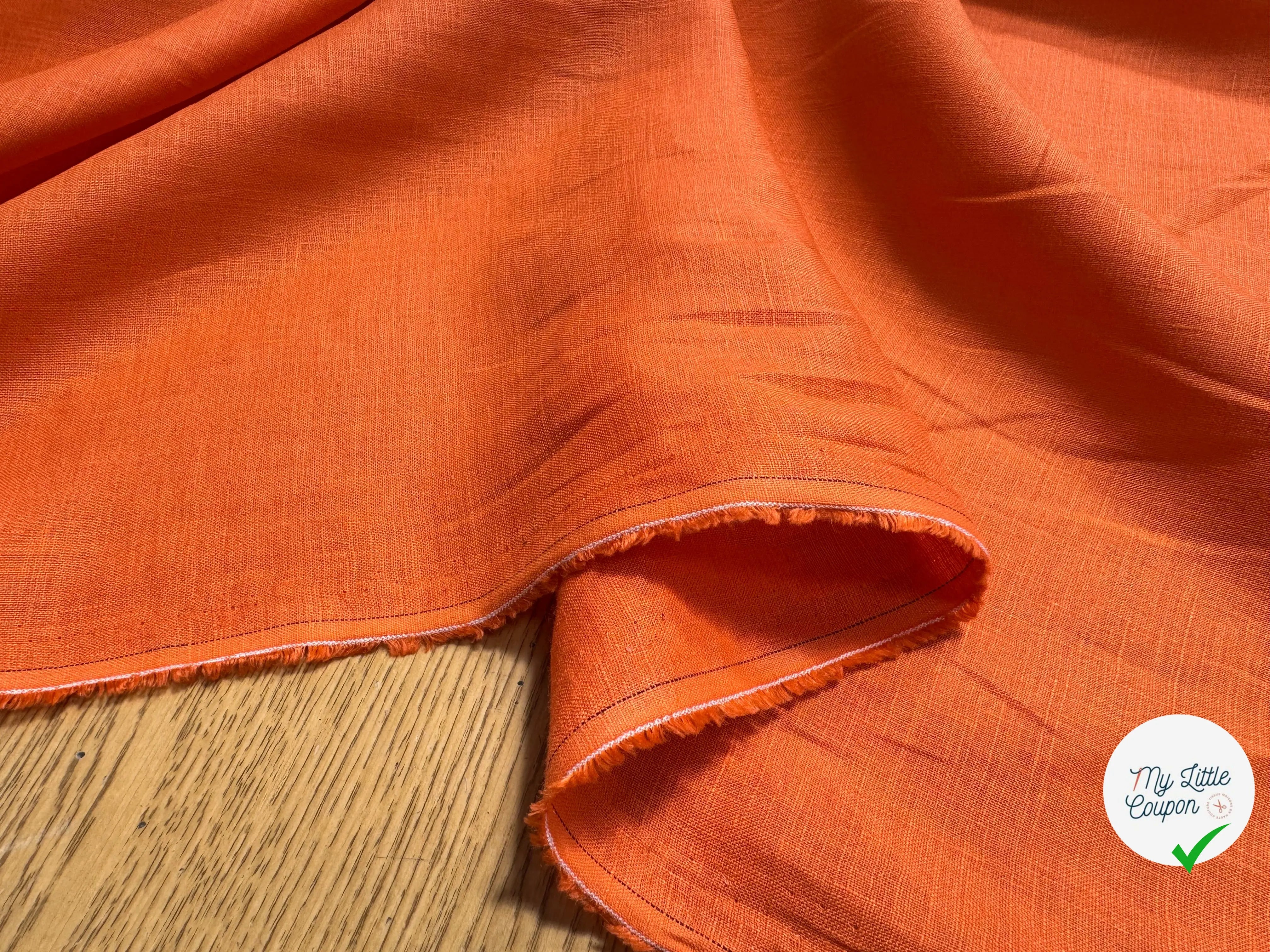 LIN ORANGE CAROTTE UNI - My Little Coupon