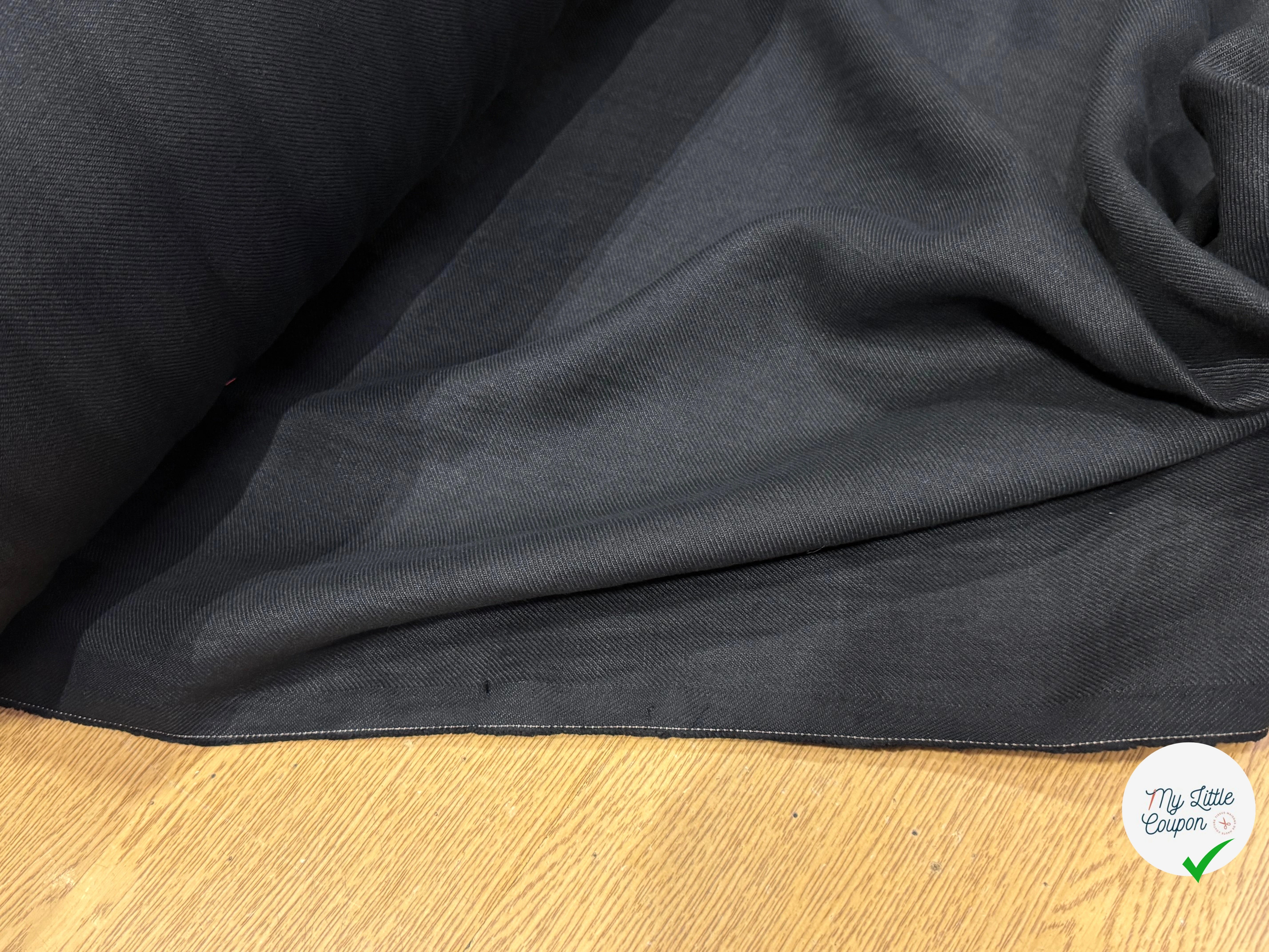 LIN SERGÉ LOURD NOIR NATUREL - My Little Coupon