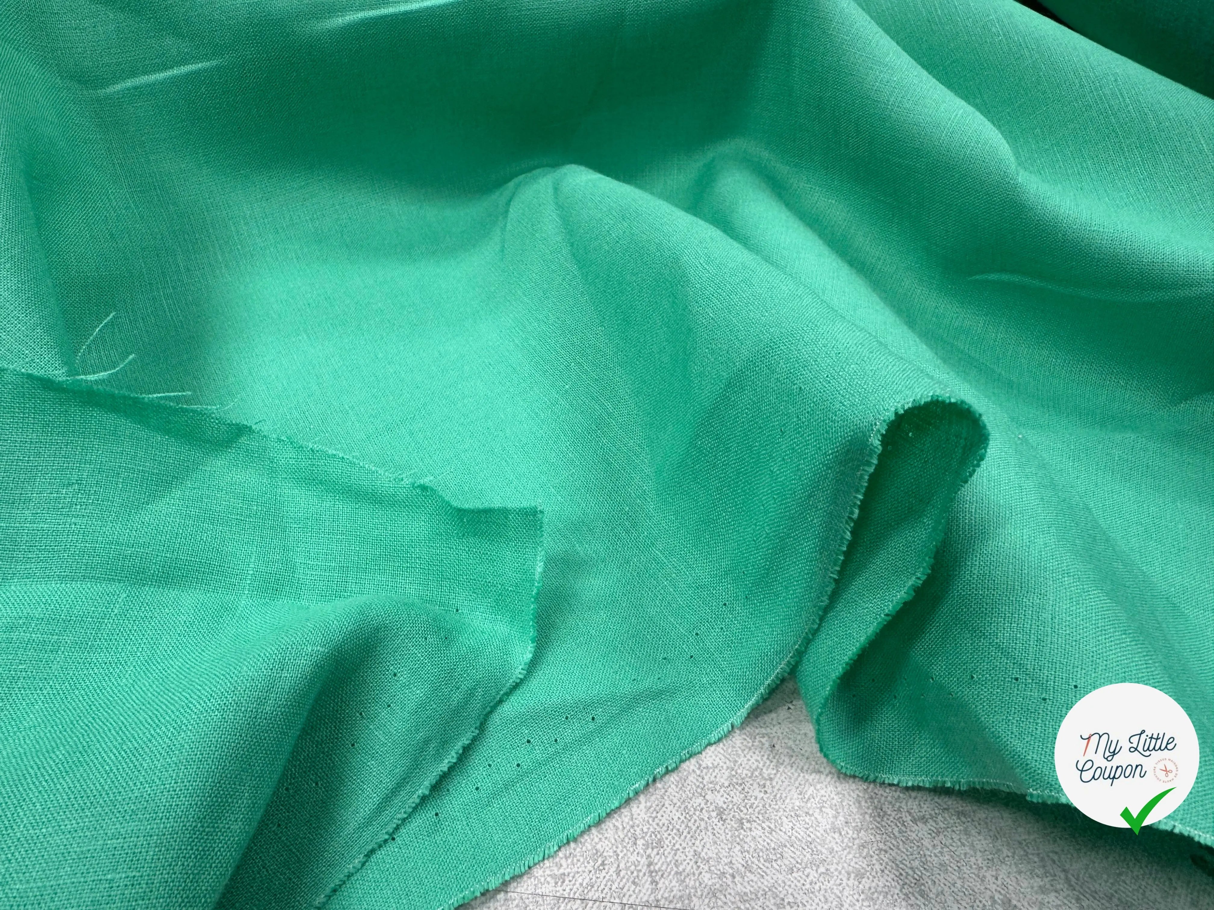 LIN UNI 100% LIN VERT D’EAU - My Little Coupon