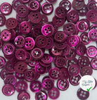 LOT DE 5 BOUTONS VIOLET A 4 TROUS - My Little Coupon