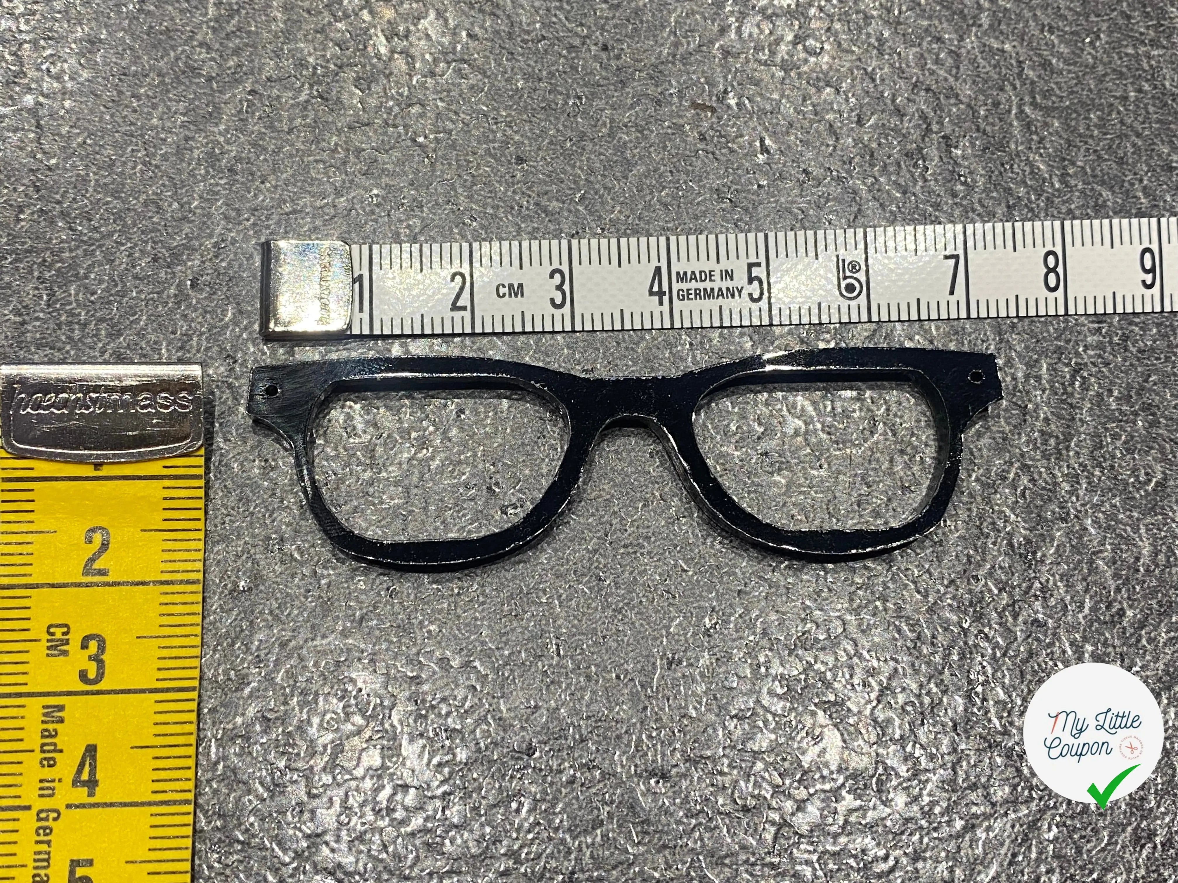 LUNETTES À COUDRE NOIRES LAQUÉES - My Little Coupon