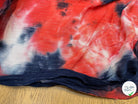 LUREX  YORYU TIE AND DYE BLEU/ROUGE CORAIL - My Little Coupon