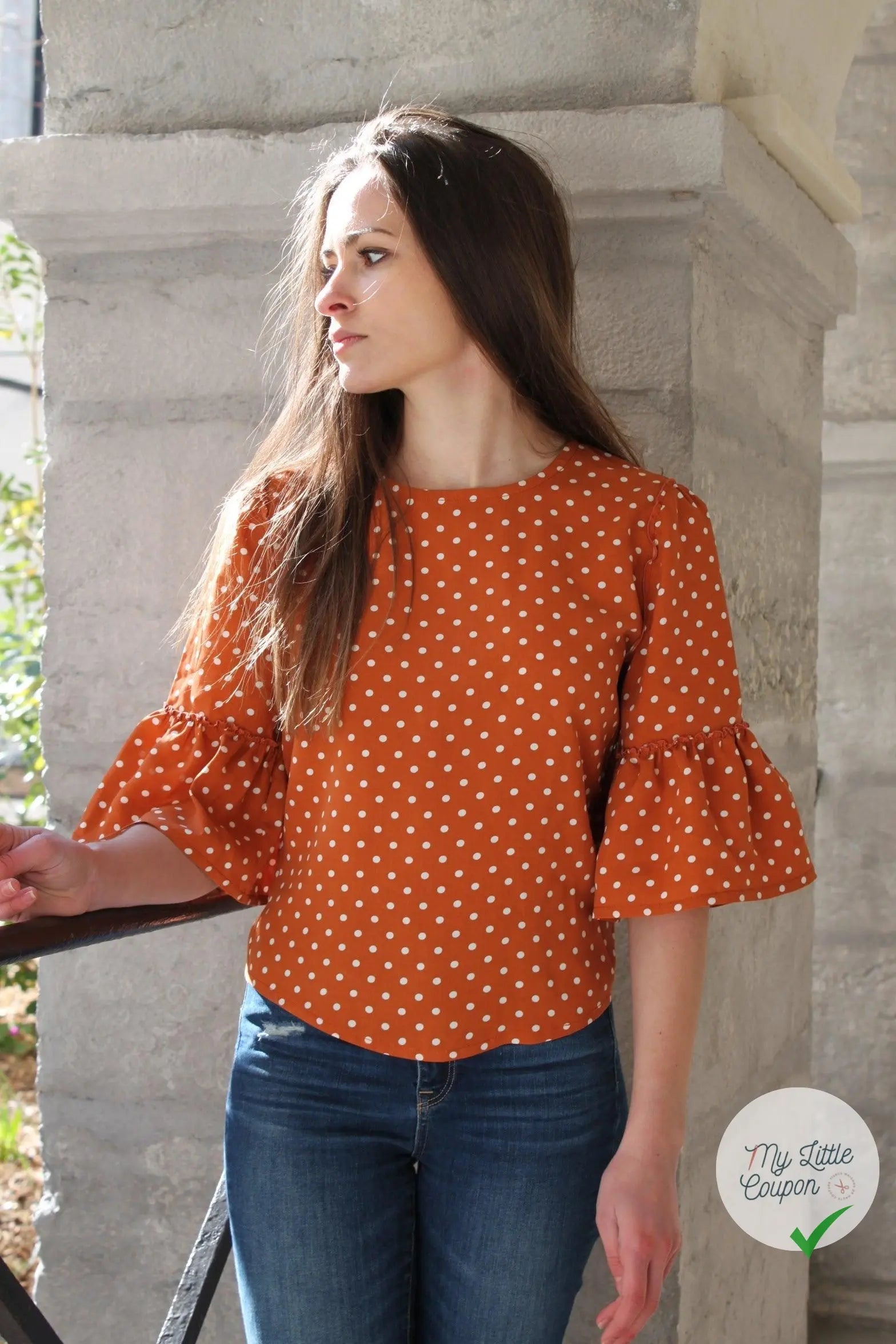 La blouse Zora - Cha' coud - - My Little Coupon - tissu - coudre