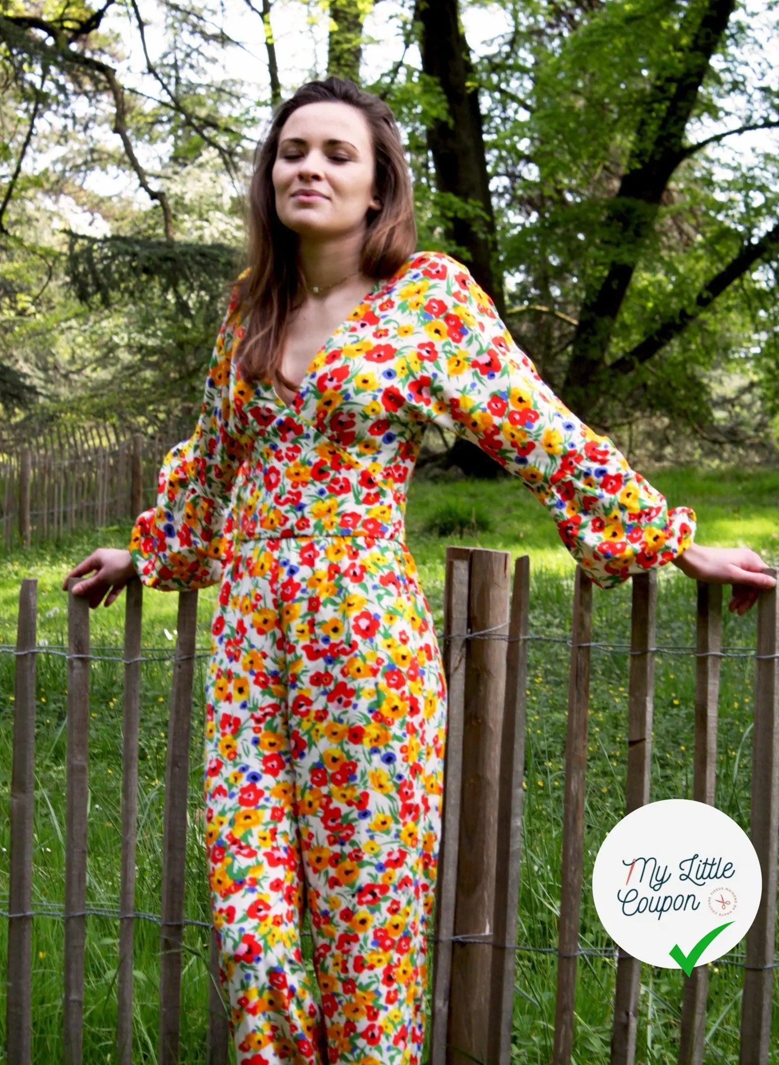 La combinaison Flora - Cha' coud - - My Little Coupon - tissu - coudre