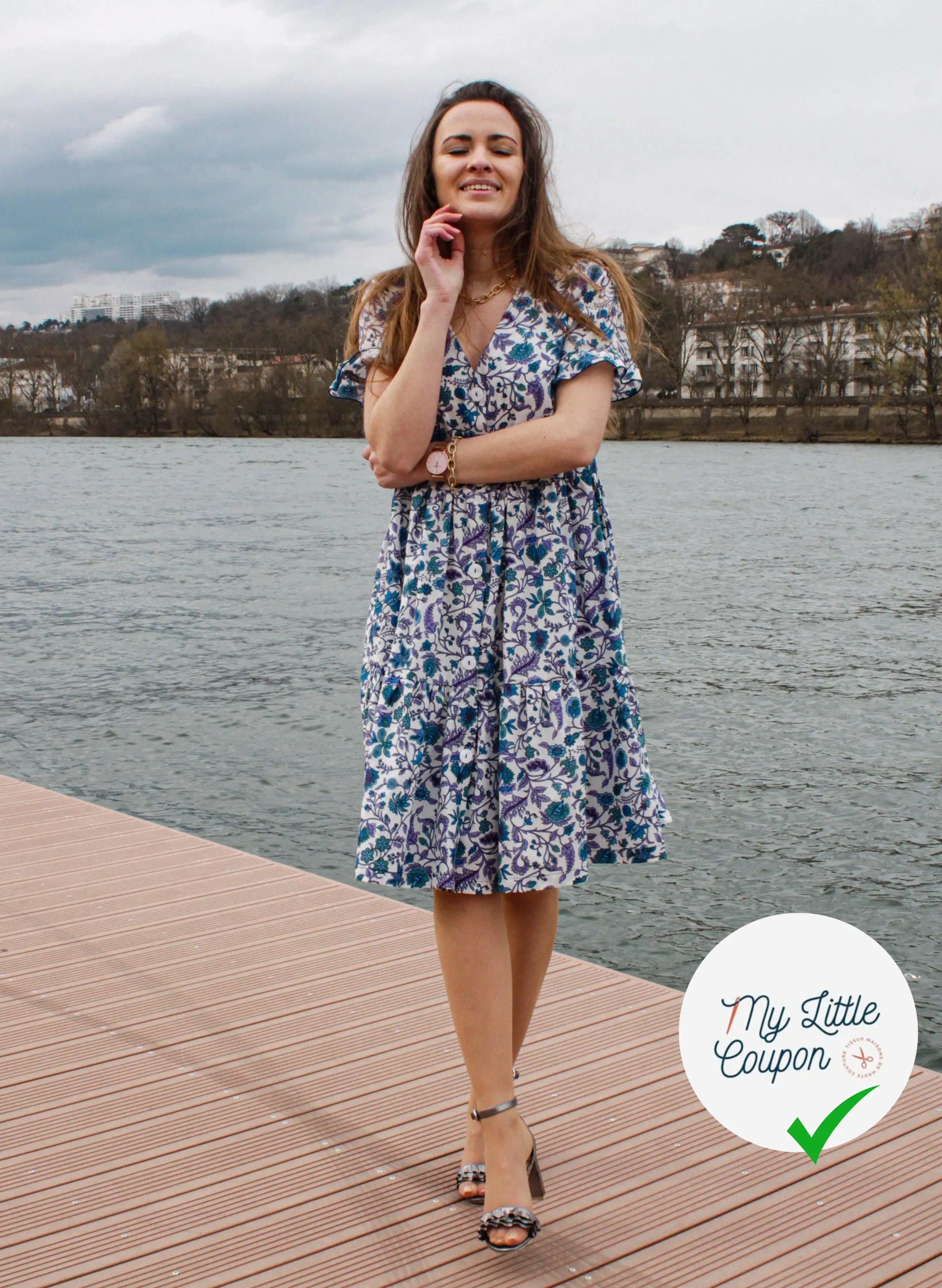 La robe Charlotte - Cha' coud - - My Little Coupon - tissu - coudre